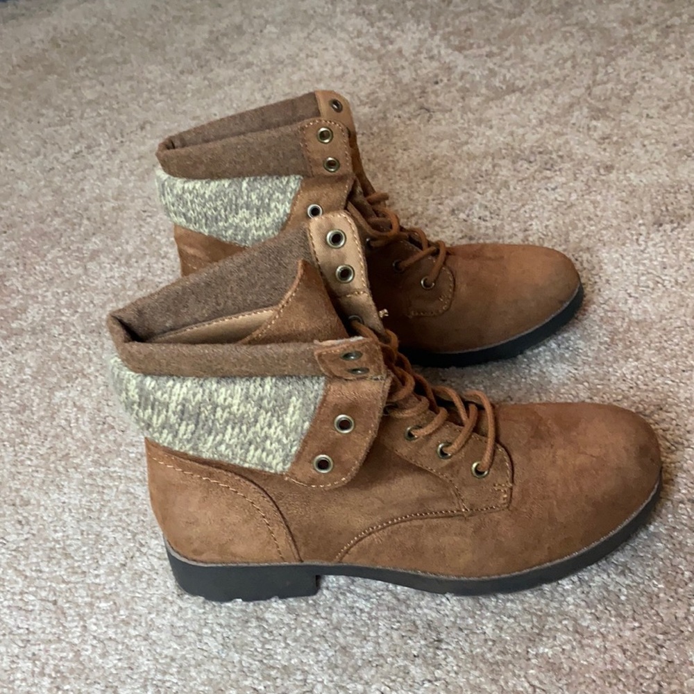 Arizona Jean Co brown Gianna ankle boots